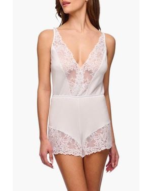 Cosabella Carmela Sleep Romper - White