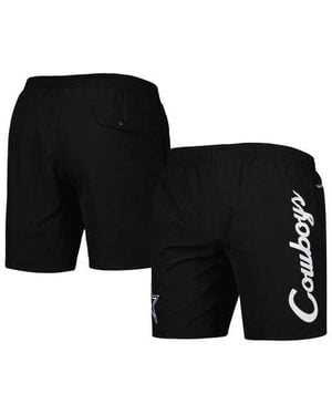Mitchell & Ness Dallas Cowboys Team Essentials Nylon Shorts - Black