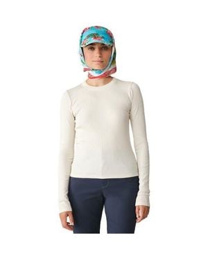 Hikerkind Ribbed Merino Long-Sleeve T-Shirt - White