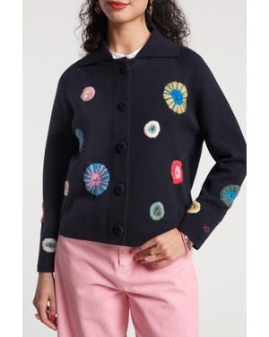 Frances Valentine Bon Bon Cardigan - Blue