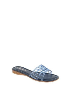 Andre Assous Nabil Jelly Slide Sandal - Blue
