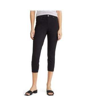 Hue Ultrasoft Denim Capri Leggings - Black