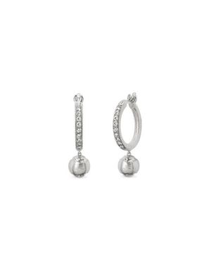Paskal The Tennis Ball Hoop Earring, Diamond Pavé - Multicolor