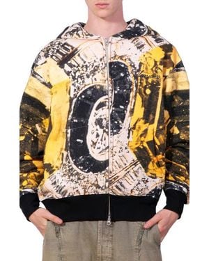 Pleasures X Richard Bernstein Radiance Zip Hoodie - Black