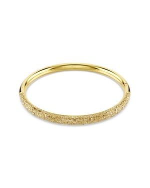 Swarovski Sublima Crystal Hinged Bangle Bracelet - Metallic