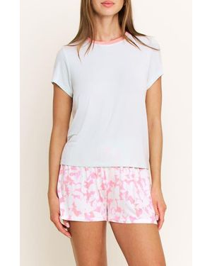 Honeydew Intimates All American Shortie Pajamas - White