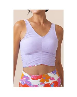 Nanis 4-Way Reversible Midkini - Purple