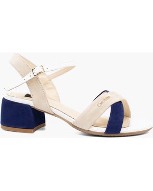 Cavalinho Capri Block Heel Sandal - Blue