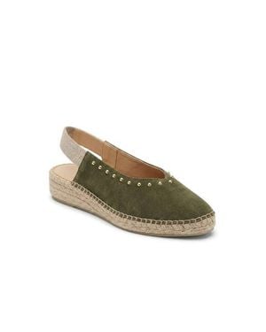 Menina Step Vayrac Espadrille Sandal - Green