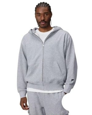 Fabletics The Go-To Full Zip Hoodie - Blue