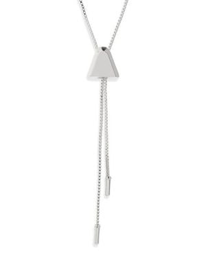 Open Edit Bolo Necklace - White