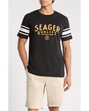 Seager Co. Riggins Graphic T-Shirt - Black