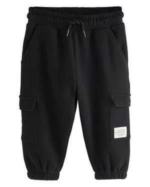 Next Kids' Cargo Sweatpants - Black