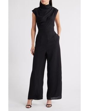 NIKKI LUND Lilou Wide Leg Jumpsuit - Black