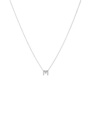Roberto Coin 'Tiny Treasure' Initial Necklace - Blue