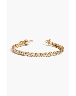 AUrate New York X Estate Lab-Grown Sapphire Tennis Bracelet - White