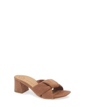Paul Green Delight Slide Sandal - Brown