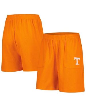 Hype and Vice Tennessee Volunteers Pocket Hit Grand Slam Waffle Shorts - Orange