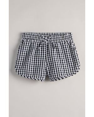 Nordstrom Kids' Gingham Seersucker Shorts - Multicolor