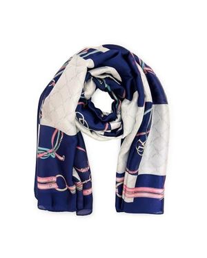 Youzey The Derby Scarf - Blue