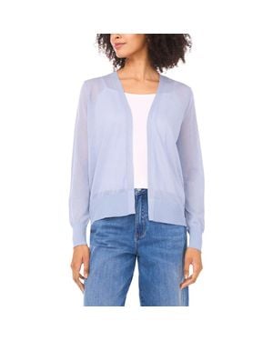 Vince Camuto Open Front Cardigan - Blue