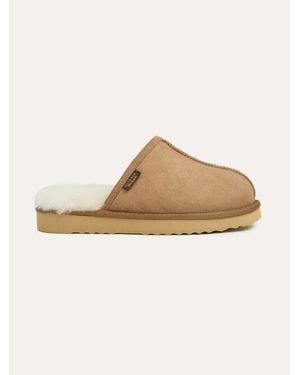 Celtic & Co. Sheepskin Mule Slippers - Natural