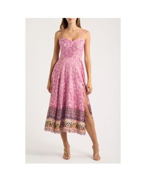 holiCHIC Emmie Midi Dress - Pink
