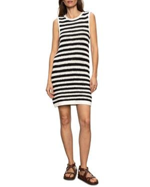 Sanctuary Summer Shell Knit Minidress - Black