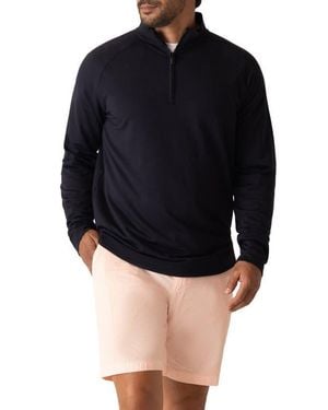 Dek Techno Microlight Quarter Zip Pullover - Blue