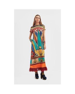 La DoubleJ Swing Dress - Red