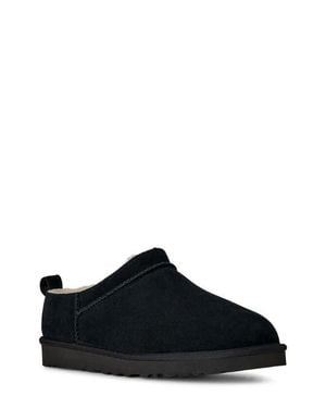 UGG Classic Genuine Shearling Lined Slipper - Black