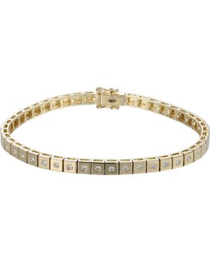 TYPE JEWELRY Leggo Mini Diamond Tennis Bracelet - Metallic