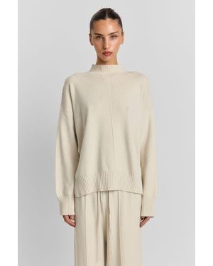 Sasha Therese Maxine Knit Top - Natural