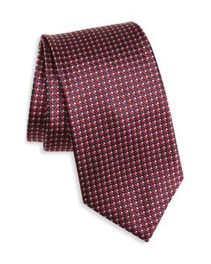 ZEGNA Mulberry Silk Tie - Red