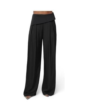 JLUXLABEL Executive High Waist Pants - Black