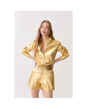 Lanhtropy San Marino Metallic Linen Top