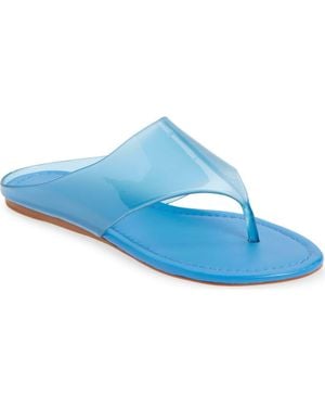 FARM Rio Jelly Flat Flip Flop - Blue