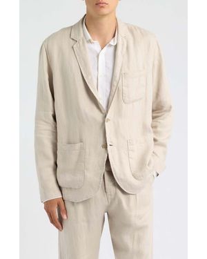 Alex Crane Alta Linen Blazer - Natural