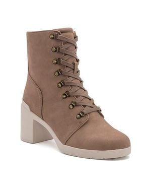 ABEO Metropolis Lace Boot - Brown