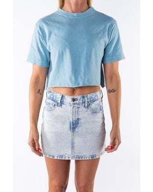 Ariko Denim Day Mini Skirt - Blue