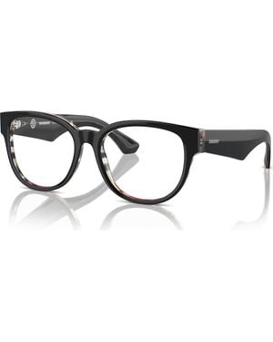 Burberry 53Mm Phantos Optical Glasses - Black
