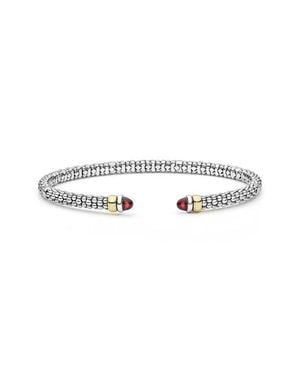 Lagos Caviar 14K & Sterling Peridot Bracelet - Multicolor