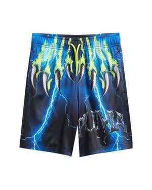 PUMA Kids' Sport Pack Mesh Shorts - Blue