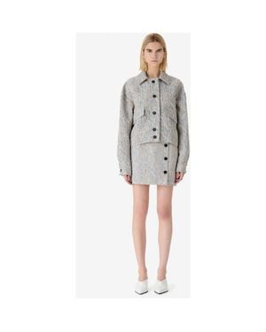 IRO Elixio Mini Skirt - Gray