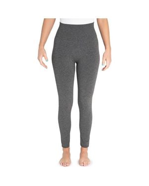 Muk Luks Fleece Lined Leggings - Gray