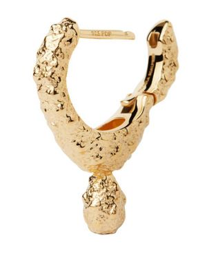 Pdpaola Lava Single Hoop - Metallic