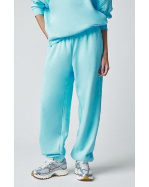 Florence By Mills Cotton Blend Boyfriend Sweatpants - Blue