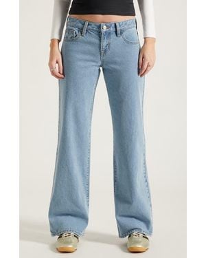 PacSun Zoe Low Rise Girlfriend Jeans - Blue