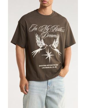 PacSun Restless Graphic T-Shirt - Gray