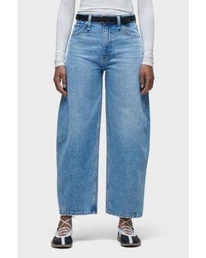 Hudson Jeans Courtney Baby Barrel Ankle - Blue